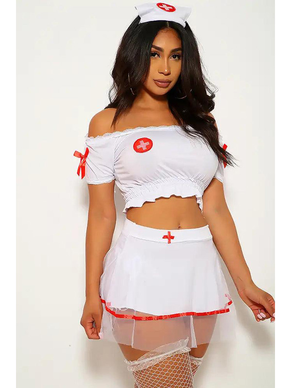 Women Sexy Nurse Halloween Costume