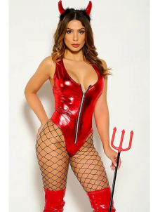 Halloween Carnival  Women Devil Jumpsuit