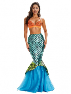 Women Mermaid Halloween Costume