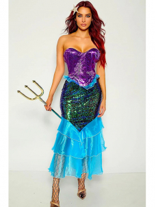 Women Mermaid Halloween Costume