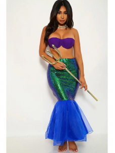 Women Mermaid Halloween Costume
