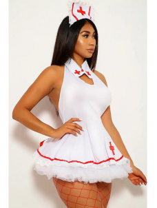 Women Sexy Nurse Halloween Costume