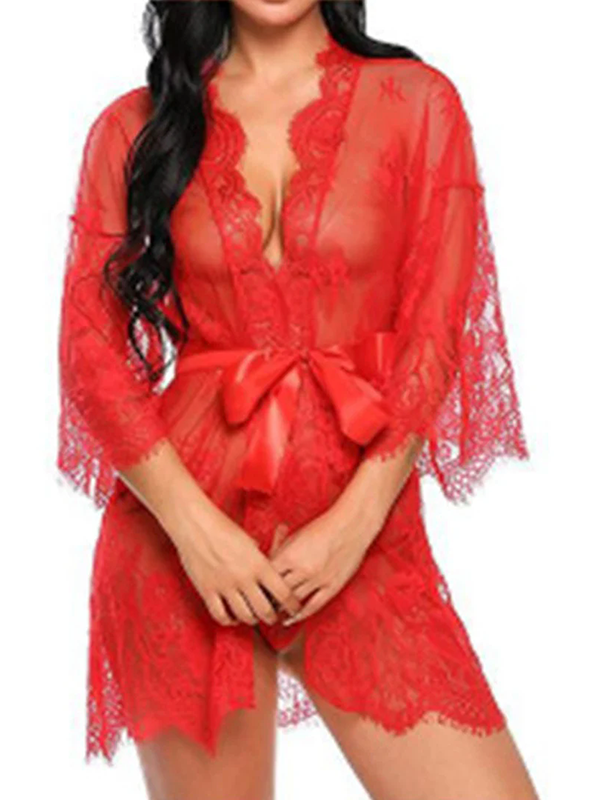 Women Sexy Valentines Gown Lingerie