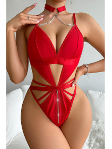 Women Sexy Valentines Teddies Lingerie