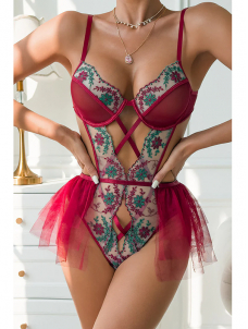 Women Sexy Valentines Teddies Lingerie