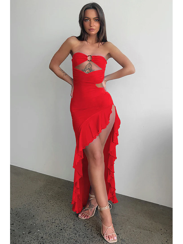 Women Sexy Maxi Off Shoulder Dress