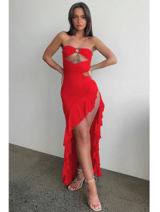 Women Sexy Maxi Off Shoulder Dress