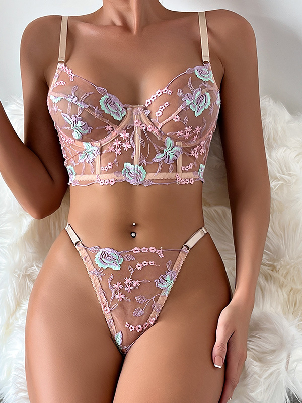 Women Sexy Bra And Panty Set Lingerie