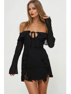 Women Off Shoulder Sexy Mini Dress