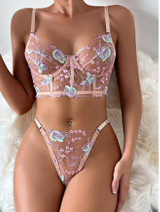 Women Sexy Bra And Panty Set Lingerie