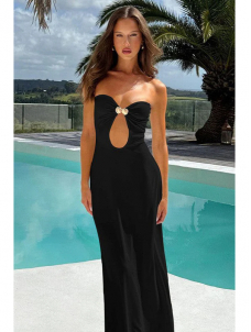 Women Sexy Off Shoulder Maxi Dress