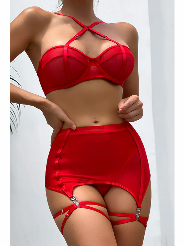 Women Sexy Bra Lingerie Set